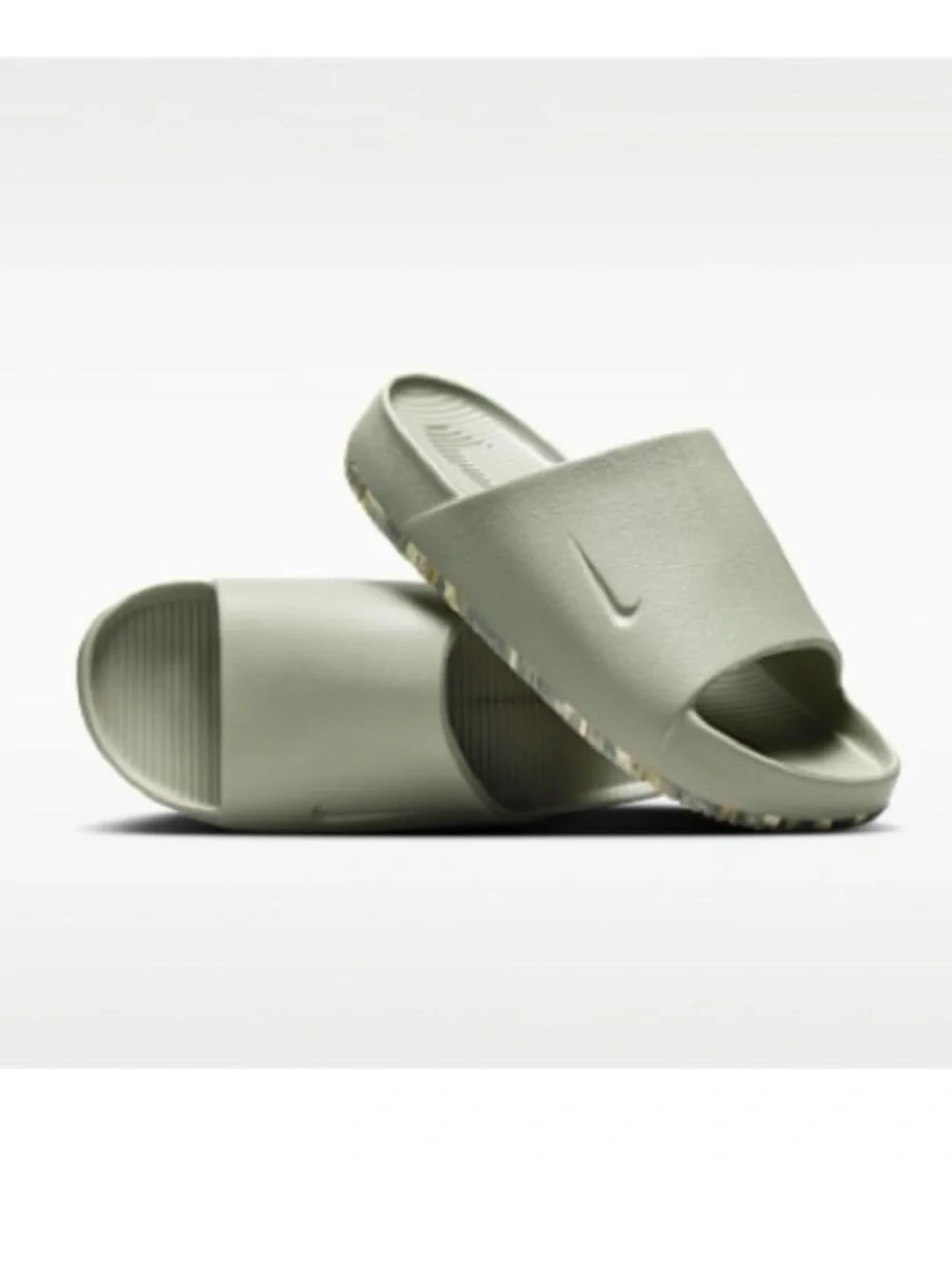 Nike Calm Men's Slides in Light Army Greens M8/W9